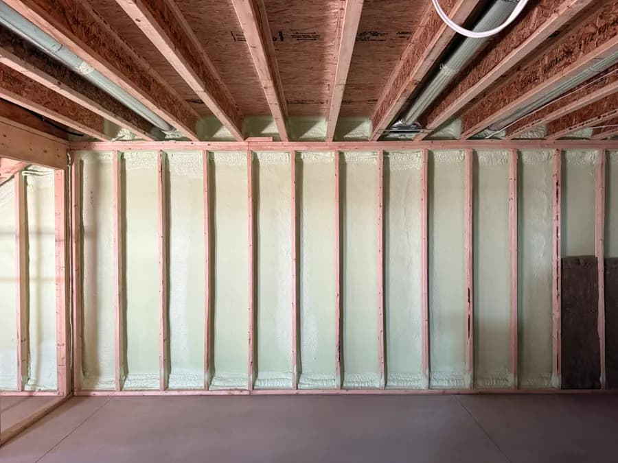 New Build — Full Envelope — closed-cell spray foam project in Leamington, ON